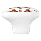 夏の貝殻パターン セラミックノブ (側面)