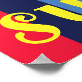 夏の販売ウィンドウの看板 ポスター (角)