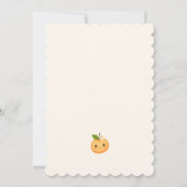 夏の赤男女兼用ちゃん 招待状 (裏面)