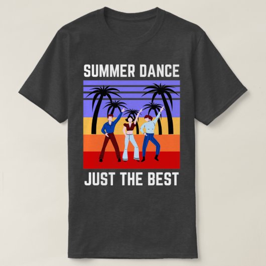 夏の踊り最高のは Tシャツ (デザイン正面)