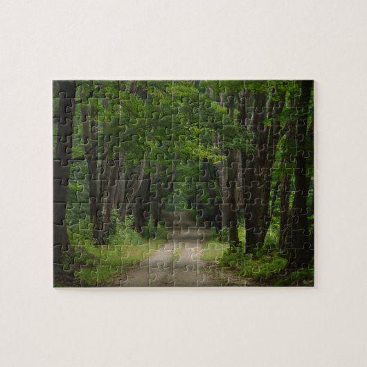 夏の車線のパズル ジグソーパズル (横)