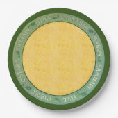 夏の車 ペーパープレート (正面)