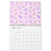 夏の軽食の夢 カレンダー (2月 2026)