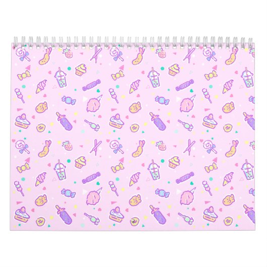 夏の軽食の夢 カレンダー (カバー)