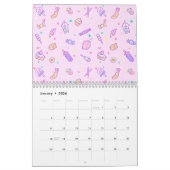 夏の軽食の夢 カレンダー (1月 2026)