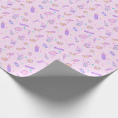 夏の軽食の夢 ラッピングペーパー (角)