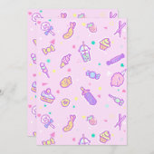 夏の軽食の夢 招待状 (正面/裏面)