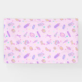 夏の軽食の夢 横断幕 (横)