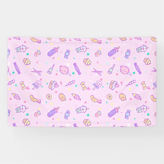 夏の軽食の夢 横断幕 (横)