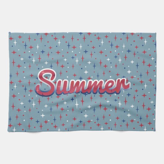 夏の輝き キッチンタオル (横)