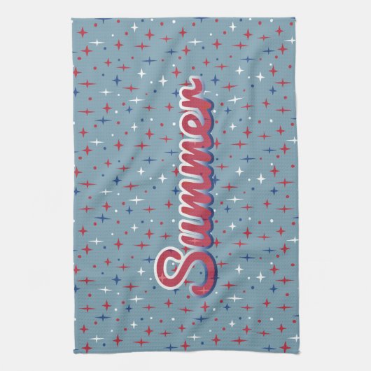 夏の輝き キッチンタオル (縦)