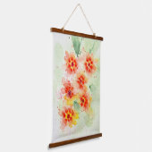 夏の輝き – 木製トップウォールタペストリー 吊り下げ型タペストリー (傾斜あり)