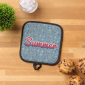 夏の輝き 鍋敷き (トップダウン)