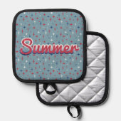 夏の輝き 鍋敷き (正面/裏面)