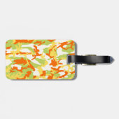 夏の迷彩柄パターン ラゲッジタグ (裏面横)