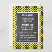 夏の遊び会招待状 招待状 (裏面)