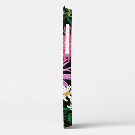 夏の野生の花のシームレスなスケッチ Case-Mate iPhoneケース (裏面 / 左)