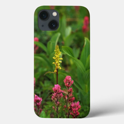 夏の野花が色彩豊かに溢れる Case-Mate iPhoneケース (裏面)
