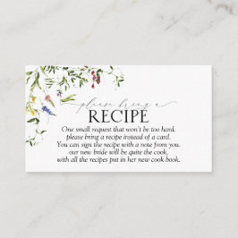夏の野草レシピ エンクロージャーカード