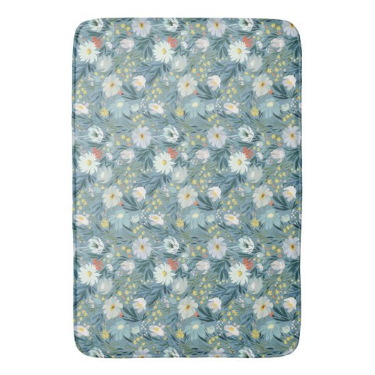 夏の野草地 バスマット (正面縦)