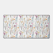 夏の野草模様 デスクマット (正面)