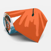 夏の野草模様 ネクタイ (ロール)