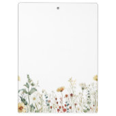 夏の野草畑 クリップボード (裏面)