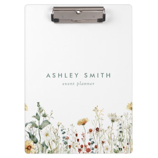 夏の野草畑 クリップボード (正面)