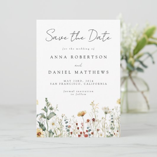 夏の野草畑 セーブザデート (スタンド正面)