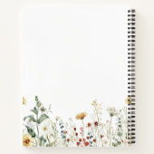 夏の野草畑 ノートブック (裏面)