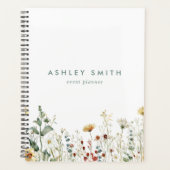 夏の野草畑 プランナー手帳 (正面)