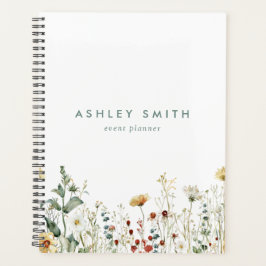 夏の野草畑 プランナー手帳