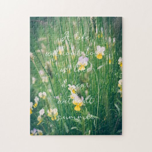 夏の野草 ジグソーパズル (縦)