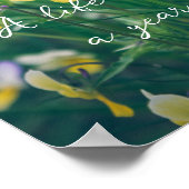 夏の野草 ポスター (角)