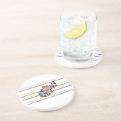 夏の釣りの喜び コースター (側面)