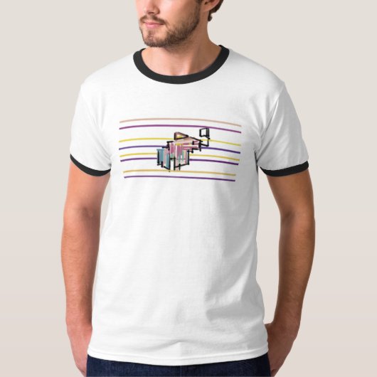 夏の釣りの喜び Tシャツ (正面)