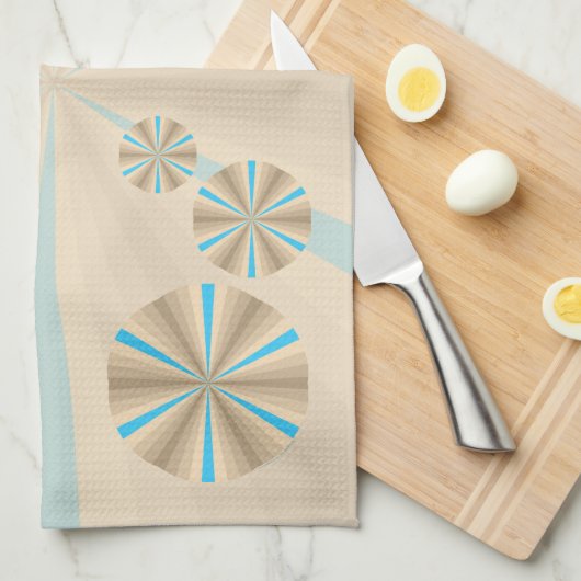夏の錯覚ハンドタオル キッチンタオル (四つ折り)