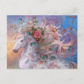 夏の開花はがき ポストカード (正面)