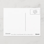 夏の開花ワイルドフラワーズメドーフラワーズアートフローラ ポストカード (裏面)