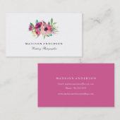 夏の開花名刺 名刺 (正面/裏面)