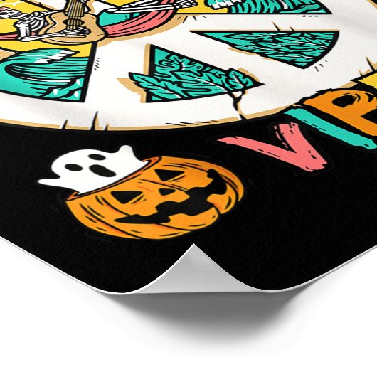 夏の間のスケルトンは蘇と一緒にビーチでリラックス ポスター (角)