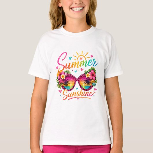 夏の陽ざし Tシャツ (正面)