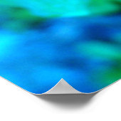 夏の雨残り ポスター (角)