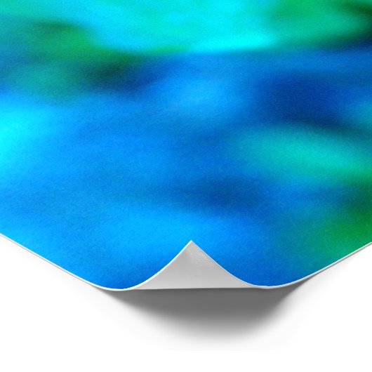 夏の雨残り ポスター (角)