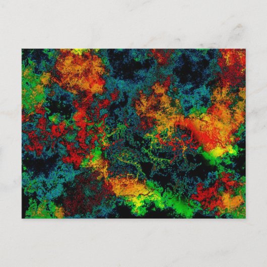 夏の雨雲5 ポストカード (正面)