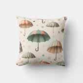 夏の雨 クッション (正面)