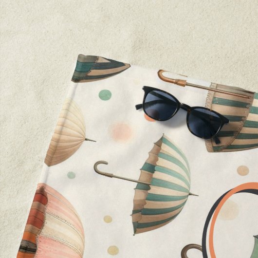 夏の雨 ビーチタオル (インサイチュ)