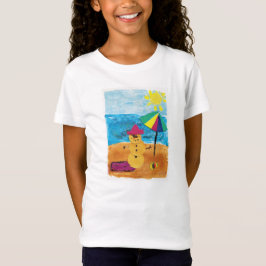 夏の雪だるま- Kids Art for CHOC Tシャツ