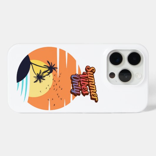 夏の雰囲気のみ。 Case-Mate iPhoneケース (裏面 (横))