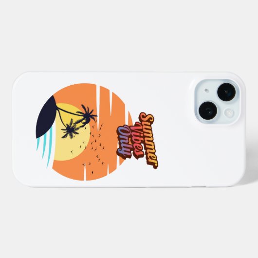 夏の雰囲気のみ。 Case-Mate iPhoneケース (裏面 (横))